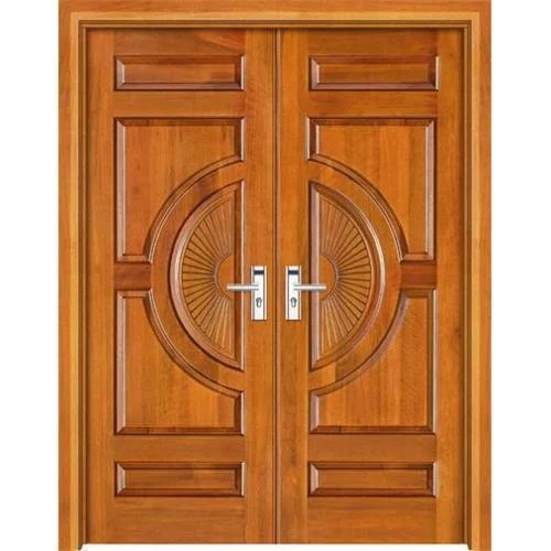 Double Door Designer Wooden Door Rs 2100 Piece Sri Rama Wood Industries Id 20243113348