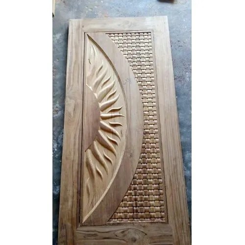 Laminated Teak Wood Modern Sun Design Wooden Door Size 39 84 Rs 1160 Square Feet Id 20931215655