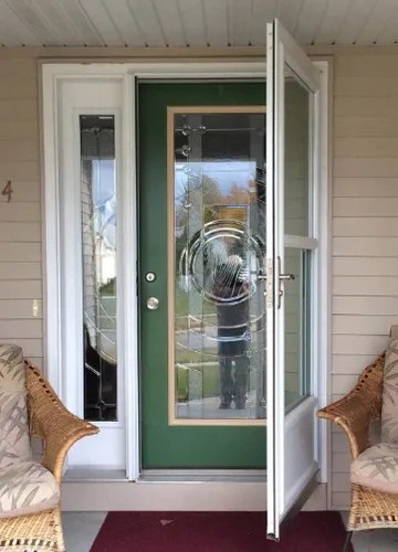 Modern Wooden Stained Glass Door For Main Entrance For Doors Thickness 20 Mm Rs 1650 Square Feet Id 22456720762
