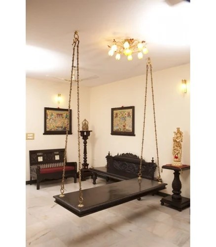 Beautiful Living Room Teak Wood Swing लकड क झ ल Gita Murti Bhandar Ahmedabad Id 18149293733