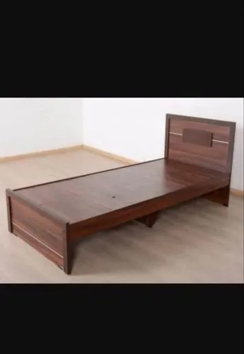Modern Brown Designer Wooden Single Bed Rs 14000 Unit Balaji Furniture Id 20595592233