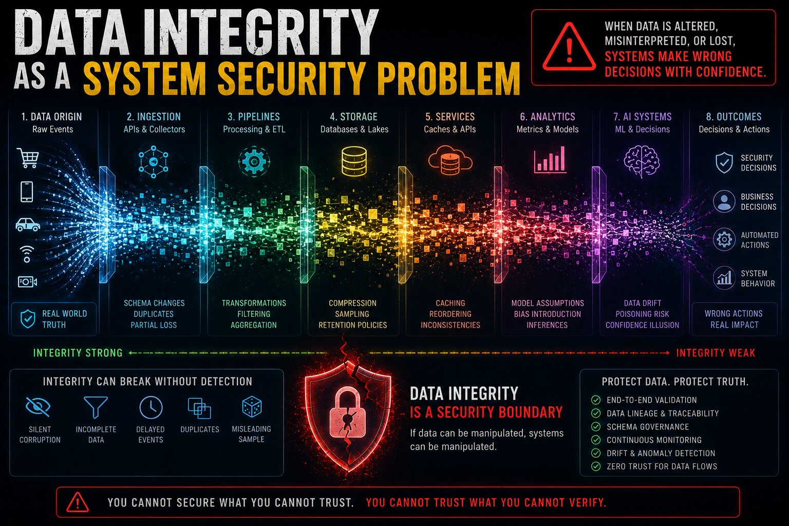 Data Integrity as a System Security Problem