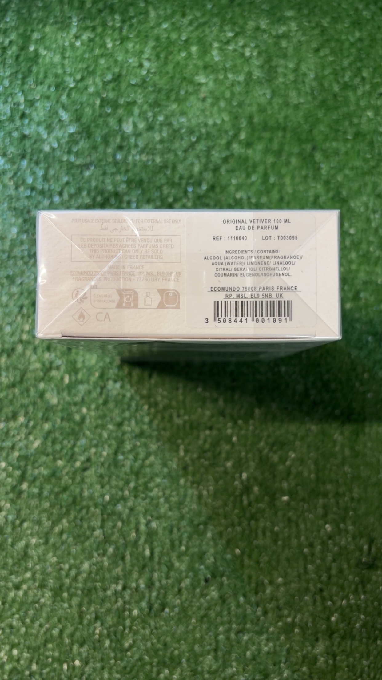 Creed “Original Vetiver” 100ml - Image 5