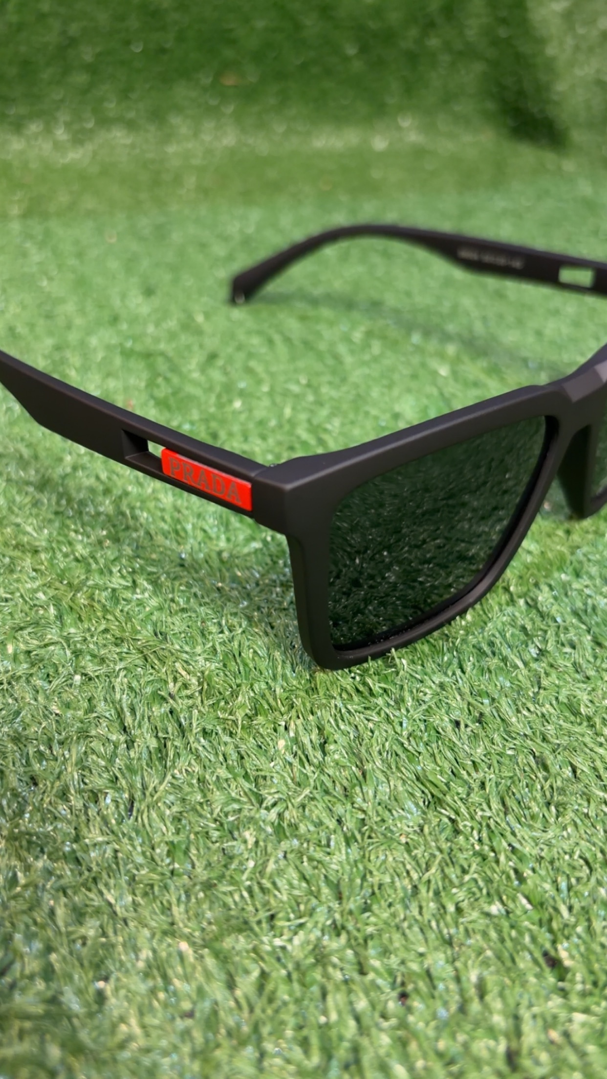Black “Prada” Sunglasses - Image 2