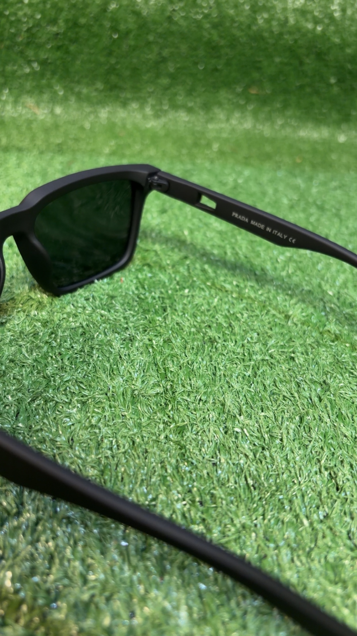 Black “Prada” Sunglasses - Image 3