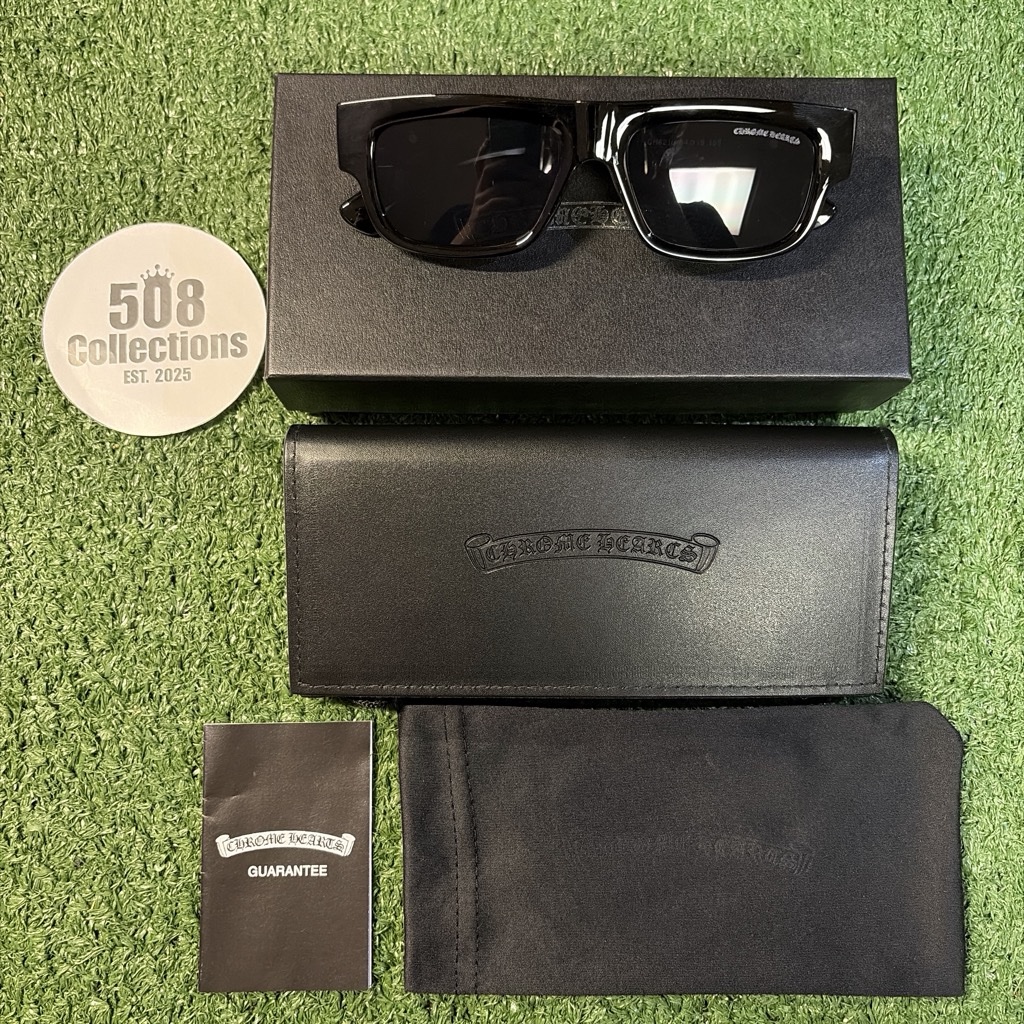 Black “Chrome Hearts” Sunglasses