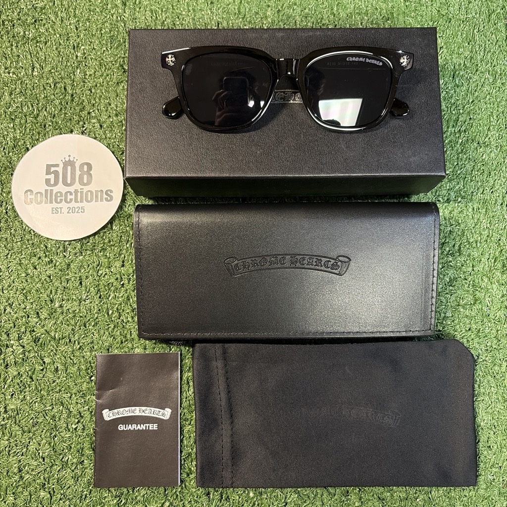 Black “Chrome Hearts” Sunglasses