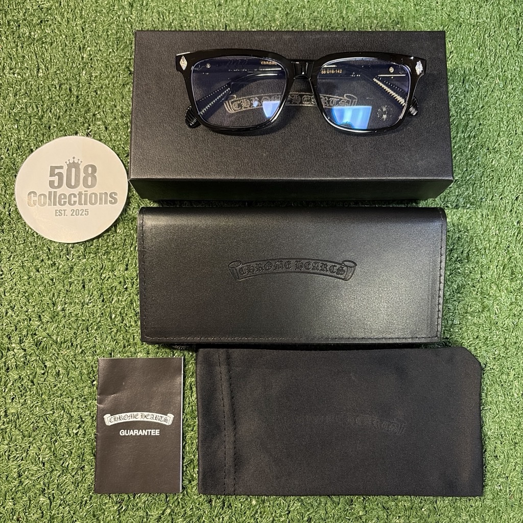 Black “Chrome Hearts” Glasses