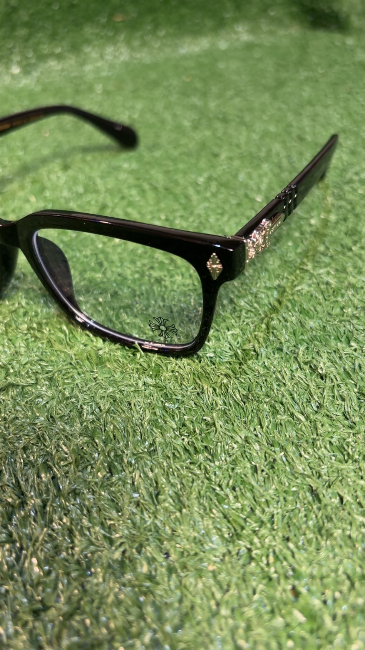 Black “Chrome Hearts” Glasses - Image 3