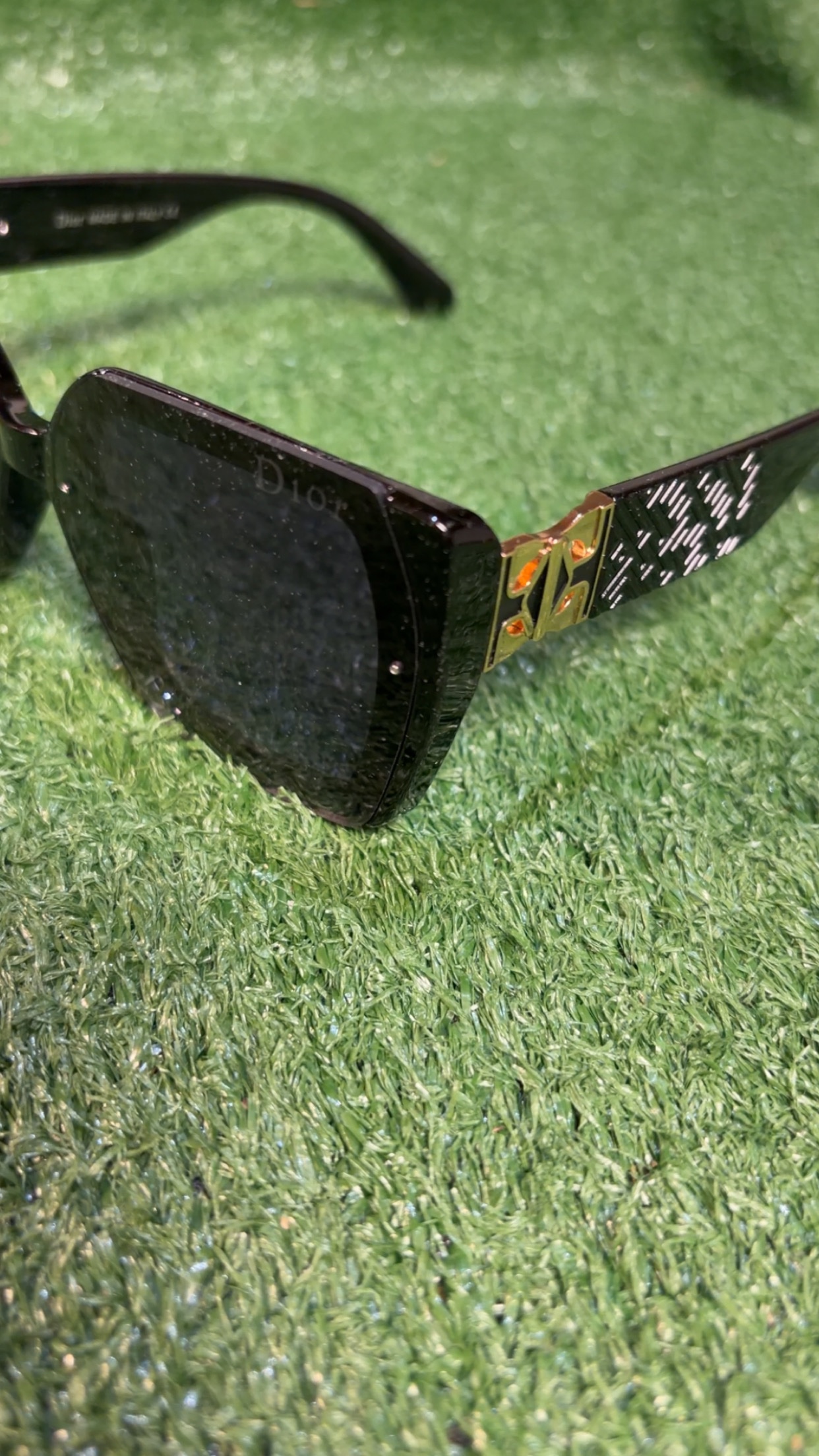 Black “Dior” Sunglasses - Image 3