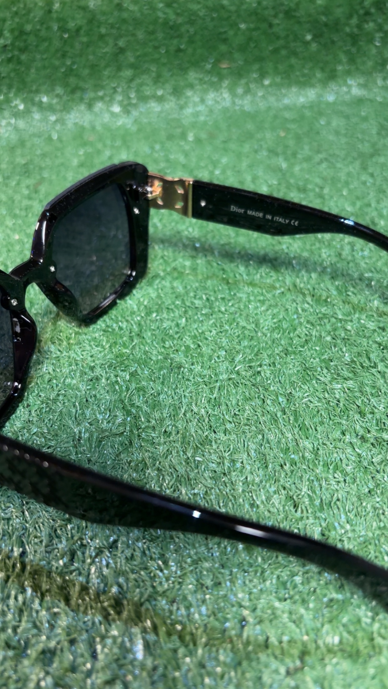 Black “Dior” Sunglasses - Image 4