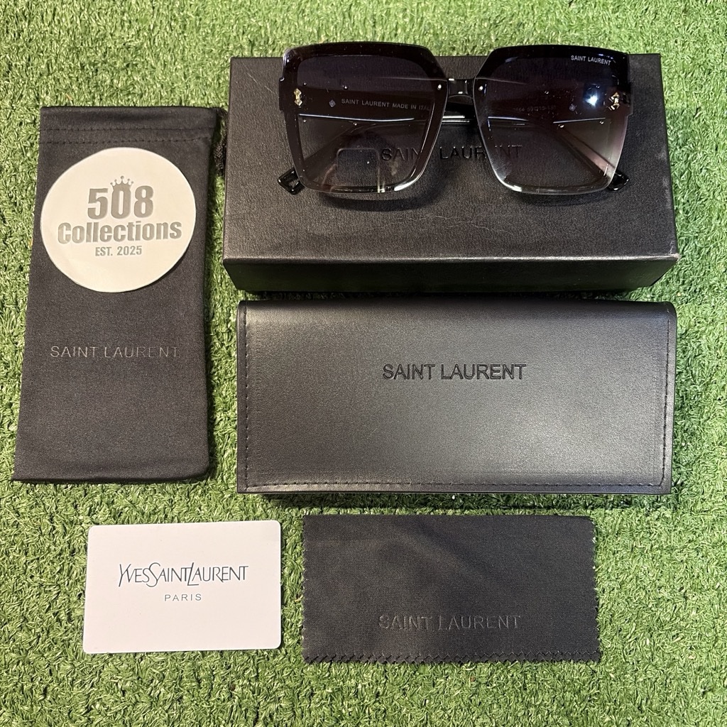 Black “YSL” Sunglasses