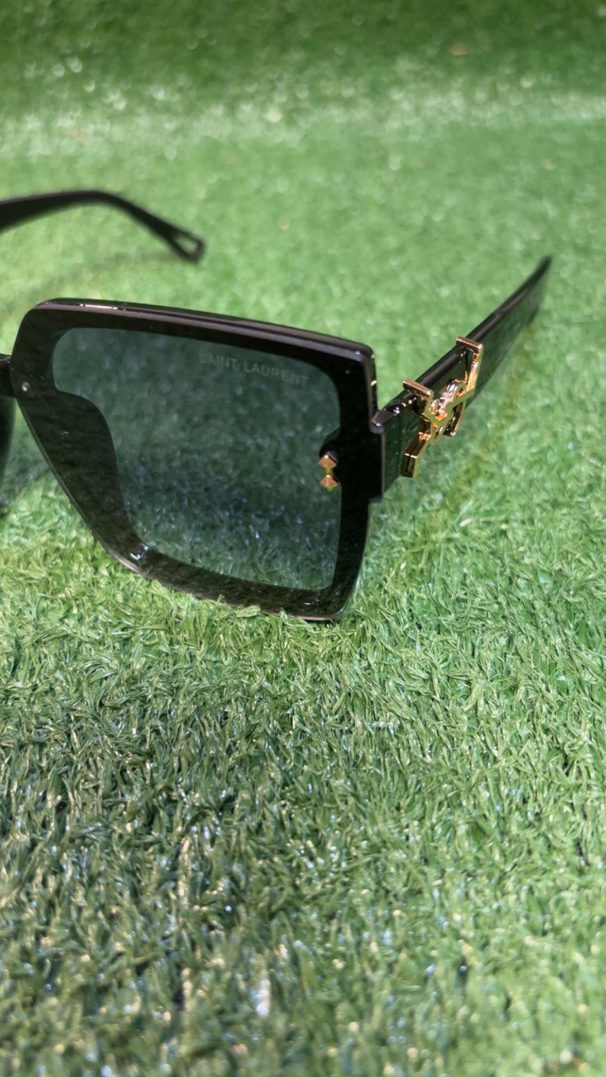 Black “YSL” Sunglasses - Image 3