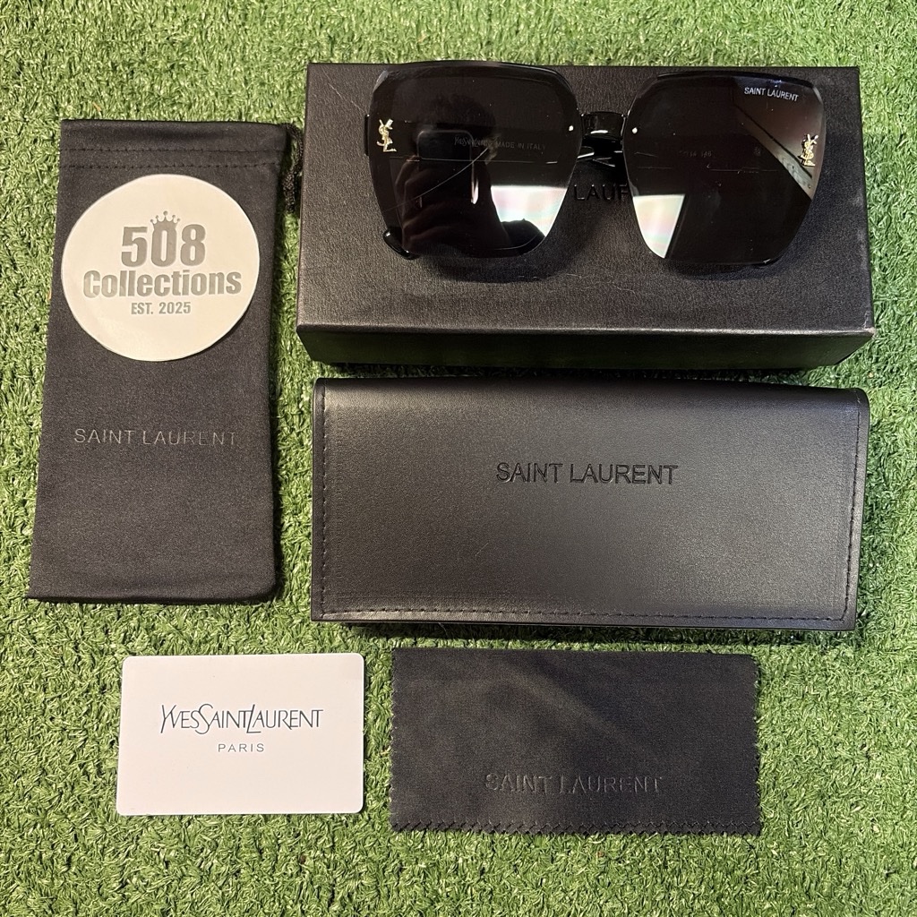 Black “YSL” Sunglasses