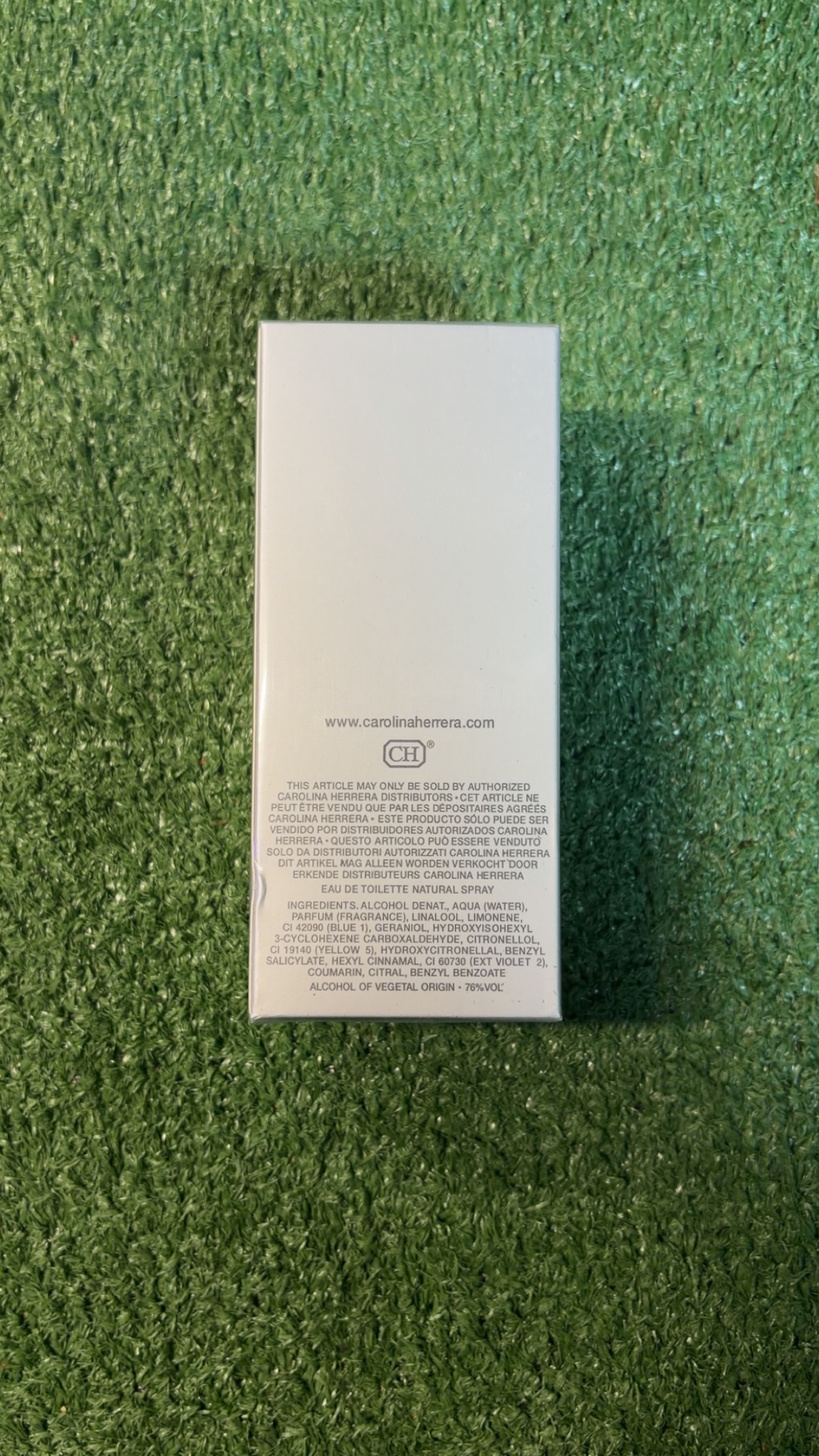 Carolina Herrera “212 NYC MEN” 100ml - Image 2