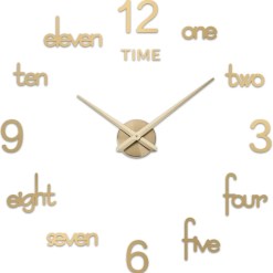 48" DIY Clock AL065 - Gold