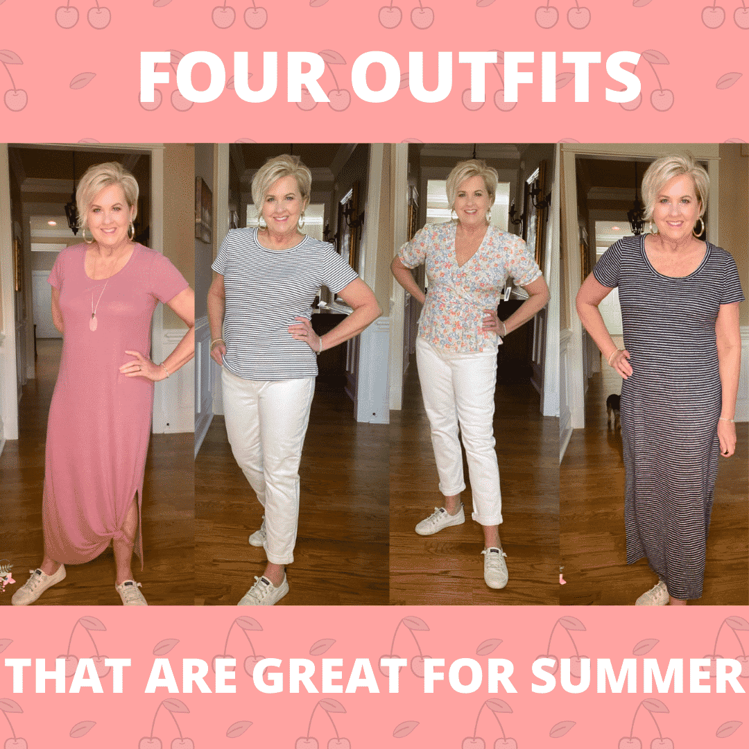 Four outfits that are great for summer