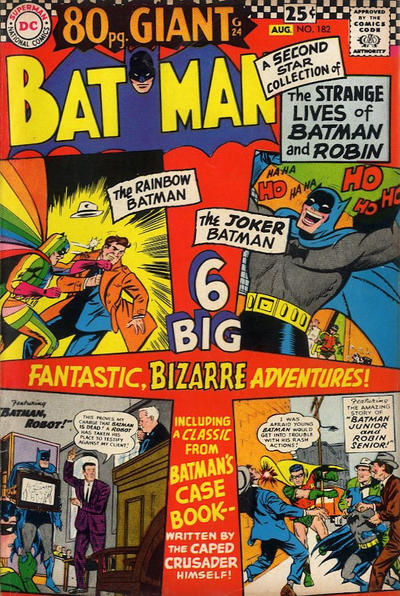 Batman #185 (October, 1966) | Attack of the 50 Year Old Comic Books