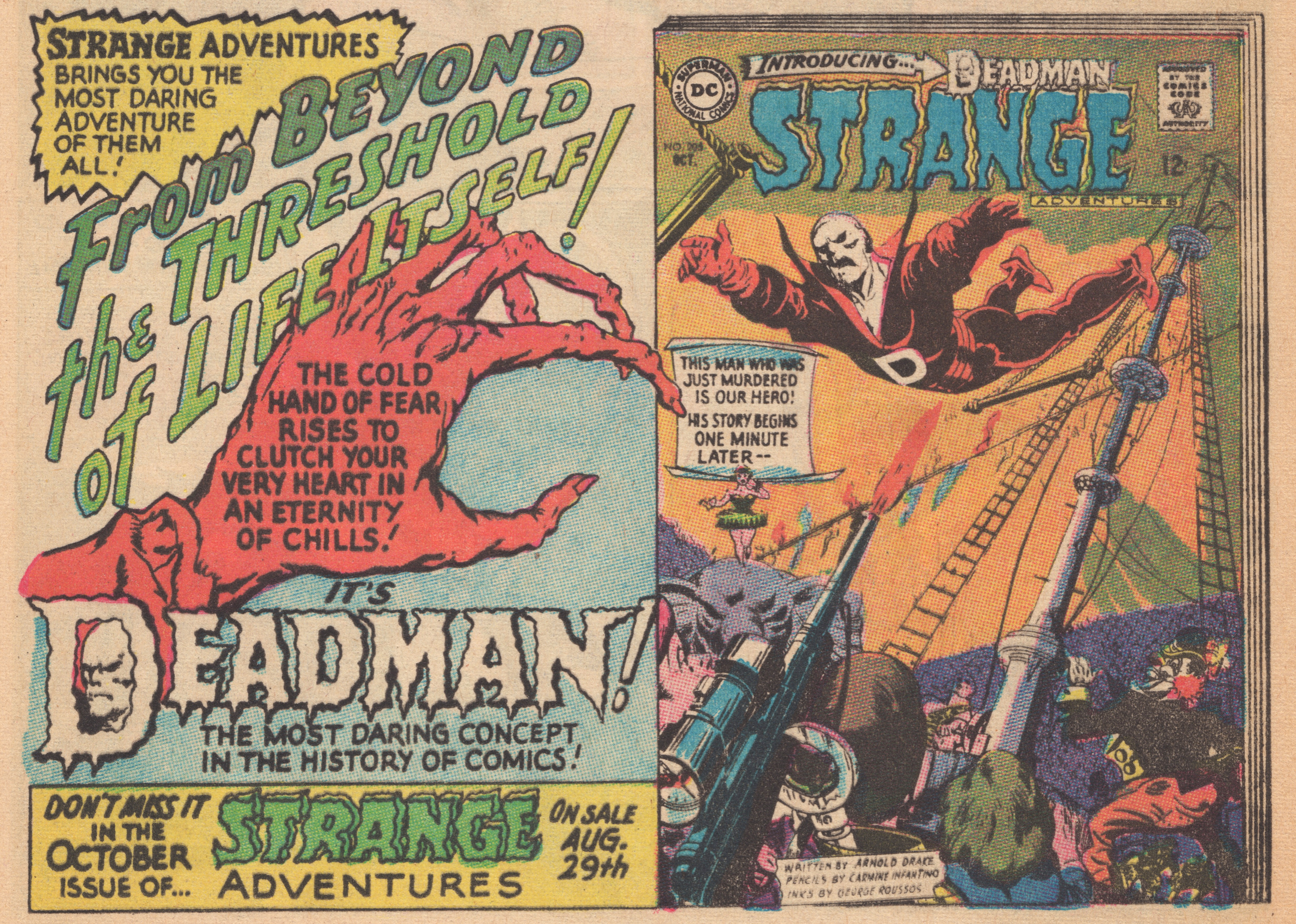Strange Adventures #212 (May-June, 1968) | Attack of the 50 Year
