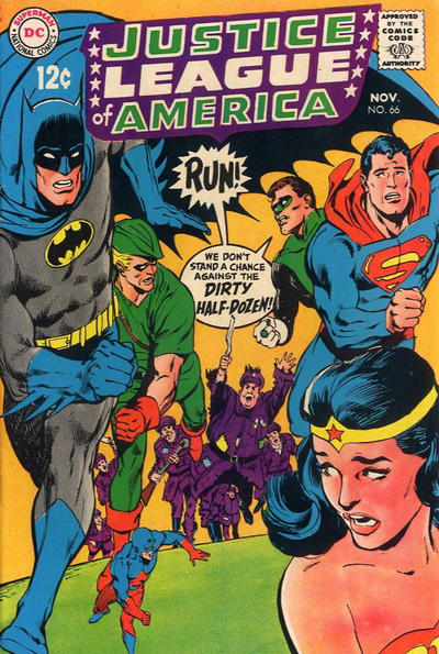 Justice League of America #66 (November, 1968) | Attack of the 50