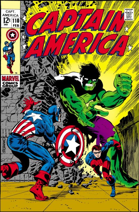 Captain America #110 (February, 1969) | Attack of the 50 Year Old