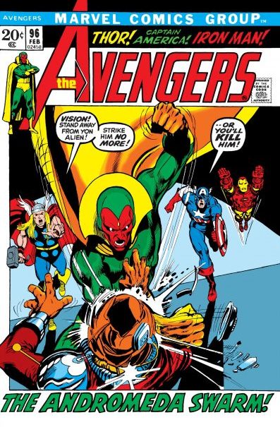 Avengers #96 (Feb., 1972) | Attack of the 50 Year Old Comic Books