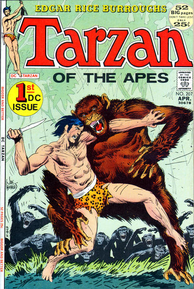 Tarzan #207 (April, 1972) | Attack of the 50 Year Old Comic Books