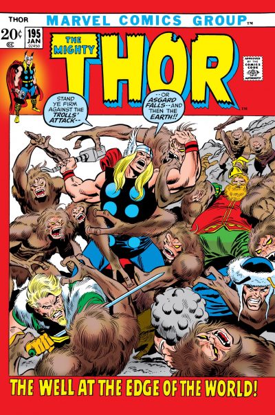 Thor #195 (January, 1972) | Attack of the 50 Year Old Comic Books