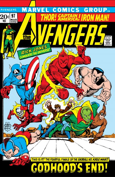 Avengers #97 (March, 1972) | Attack of the 50 Year Old Comic Books