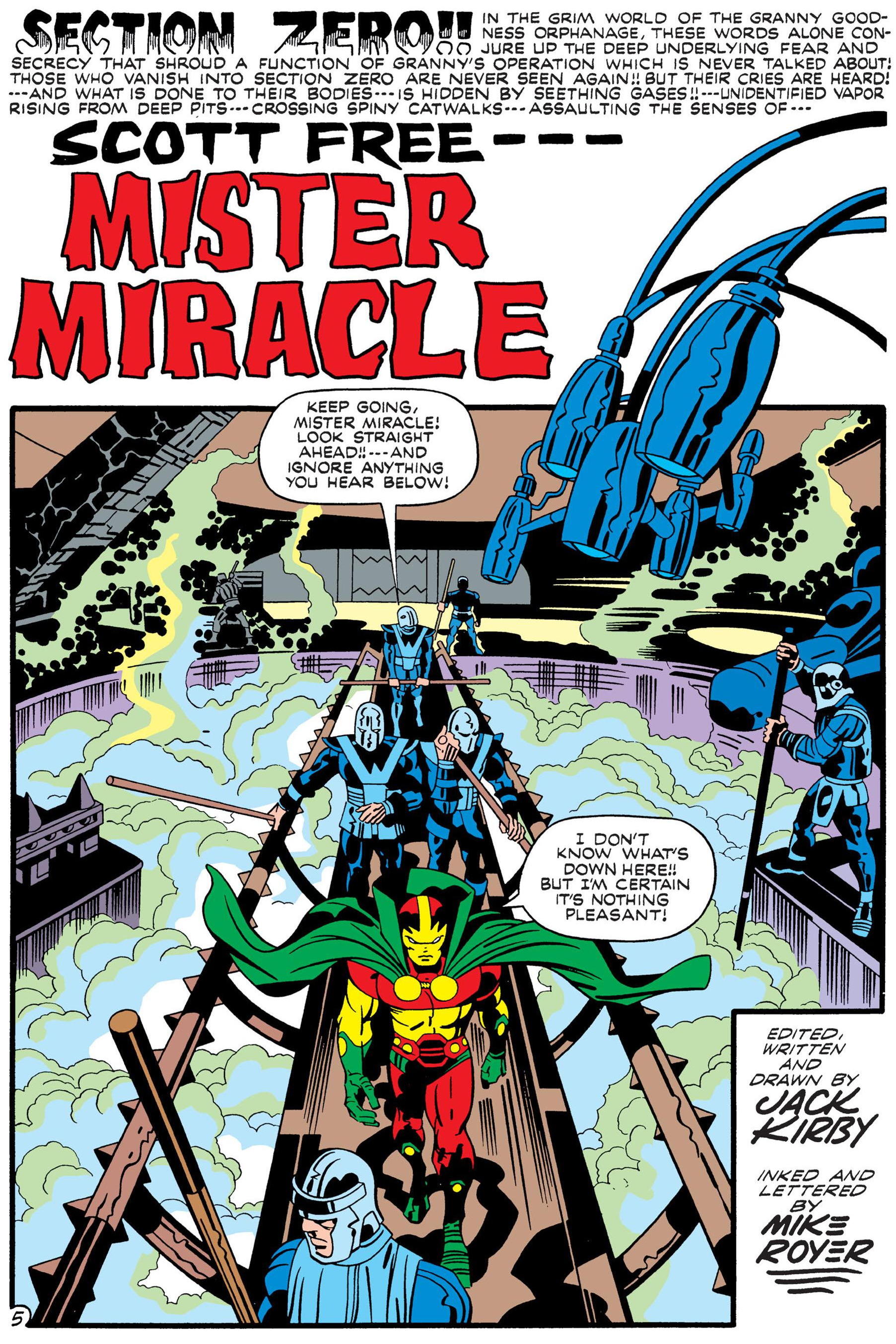 Mister Miracle #8 (May-Jun., 1972) | Attack of the 50 Year Old