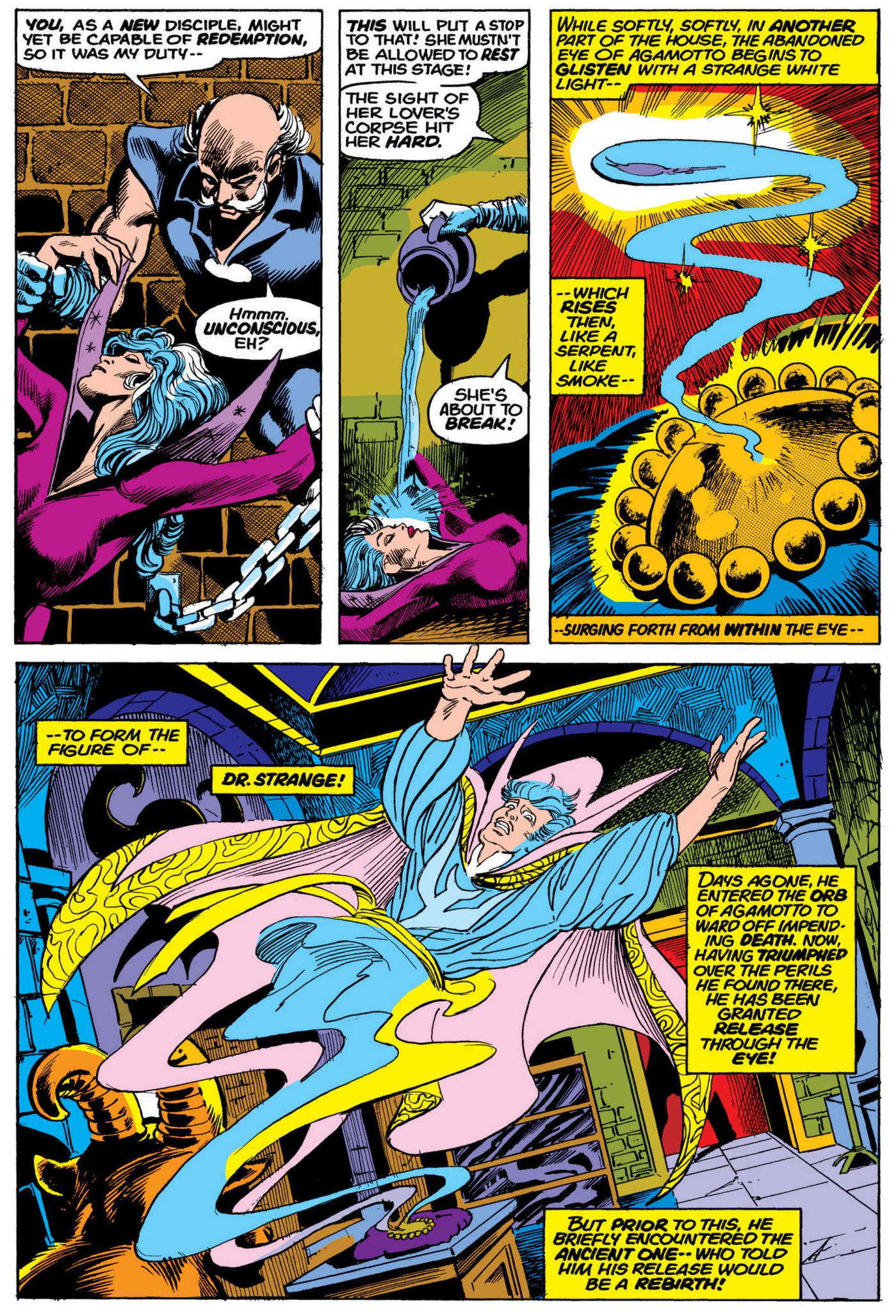 Doctor Strange #5 (December, 1974) | Attack of the 50 Year Old