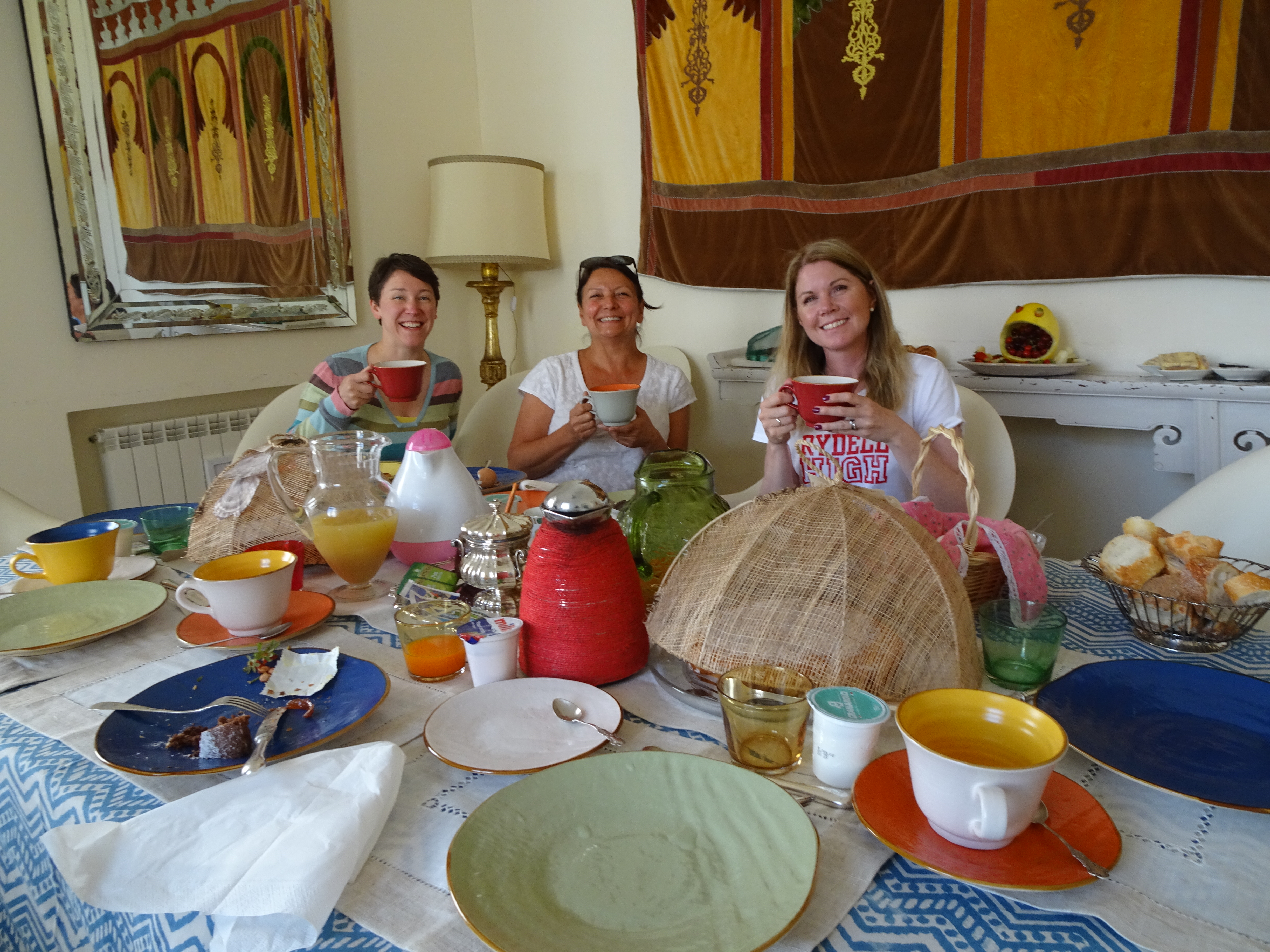 Breakfast at Casa Bormioli