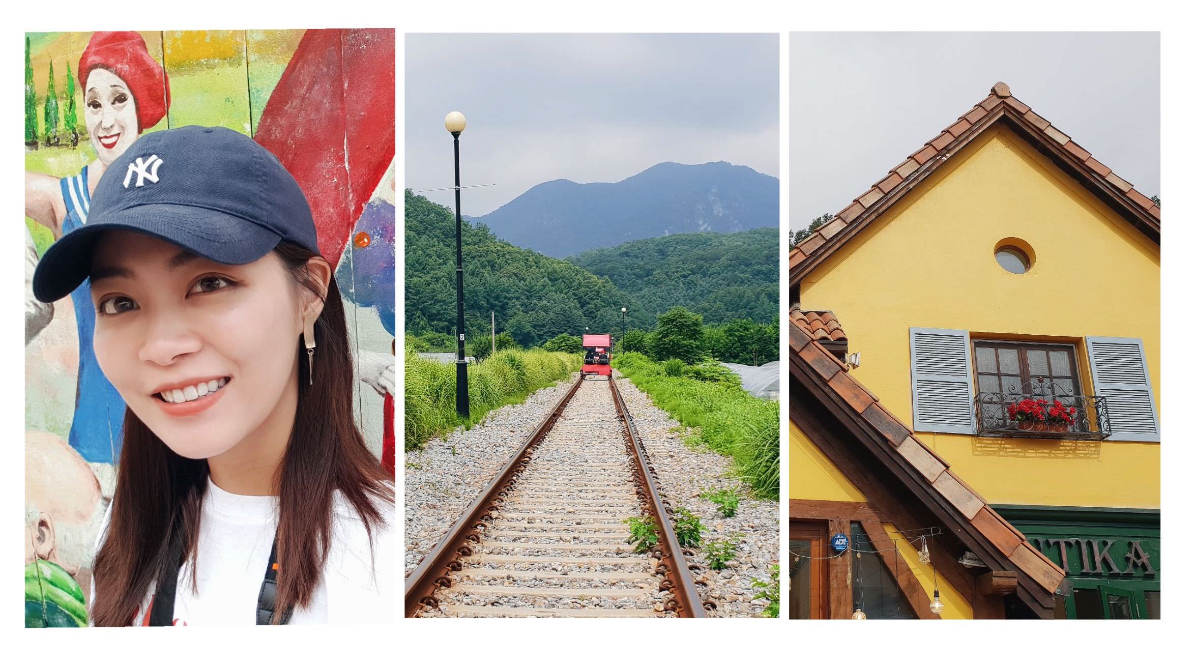 首爾旅行｜近郊首爾一日遊,小法國村、江村鐵路自行車、南怡島，含辣炒雞排午餐
