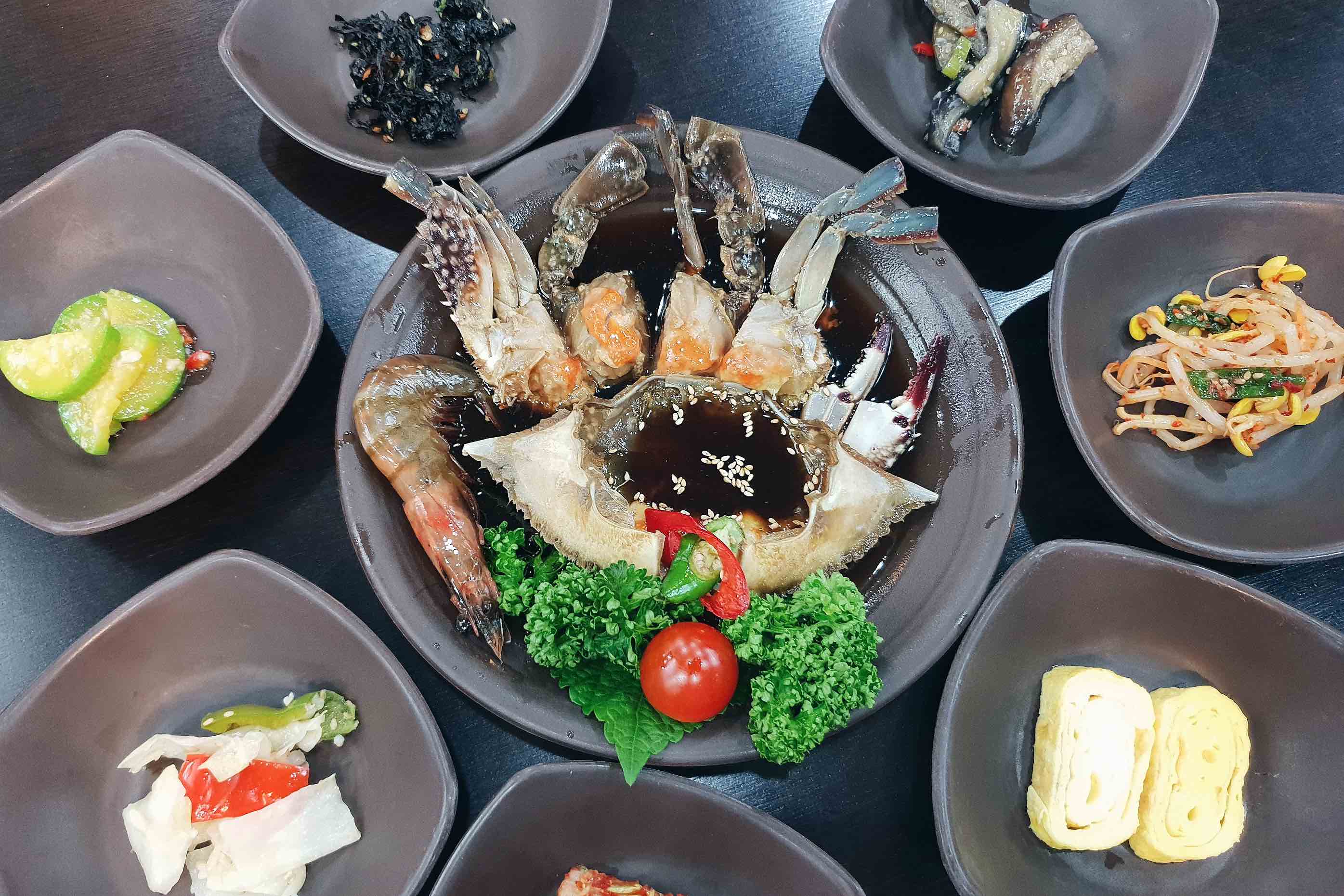 首爾美食｜明洞咸草醬花螃蟹餐廳，一個人也能吃的美味醬蟹
