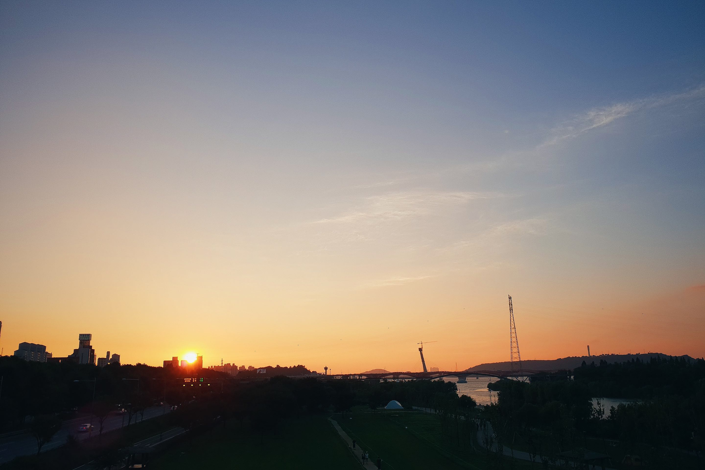 首爾旅行｜首爾日落景點 仙遊島，市區也能看到美麗夕陽