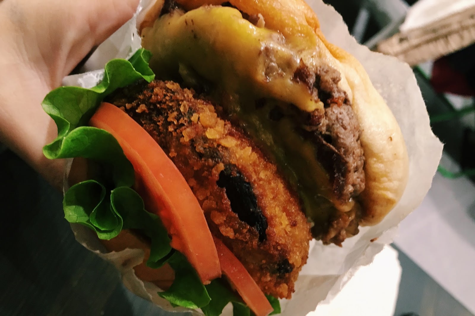 東京美食｜東京shakeshack 分店，紐約美味漢堡日本也吃的到