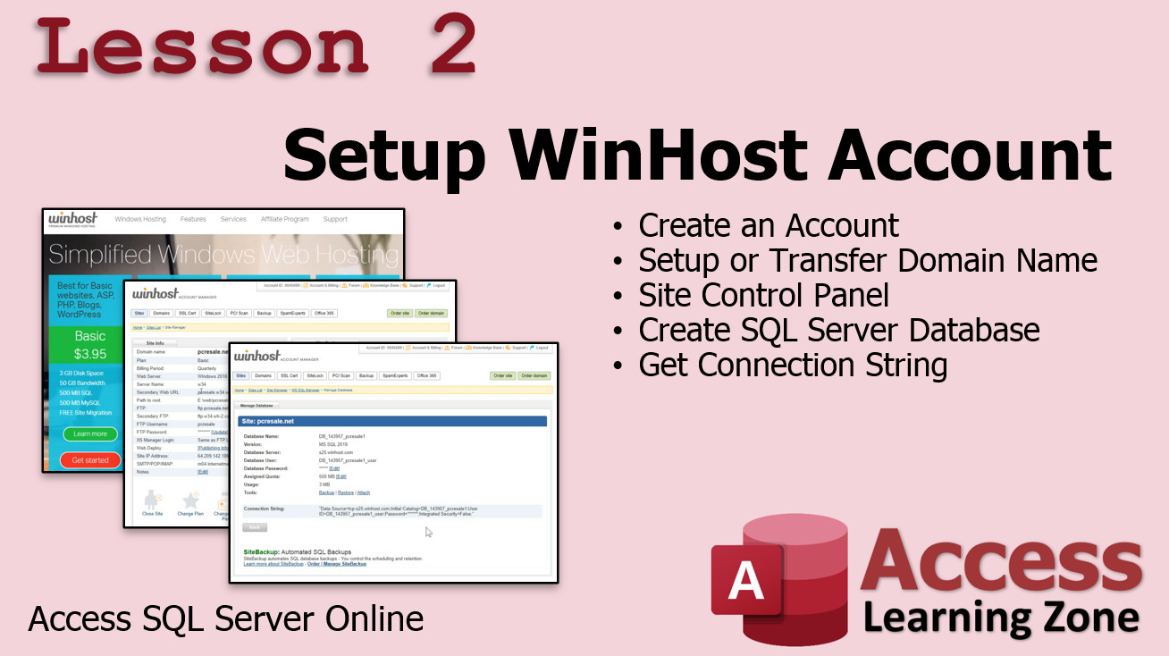 Fully managed relational database service for mysql, postgresql, and sql server. Microsoft Access Sql Server Online