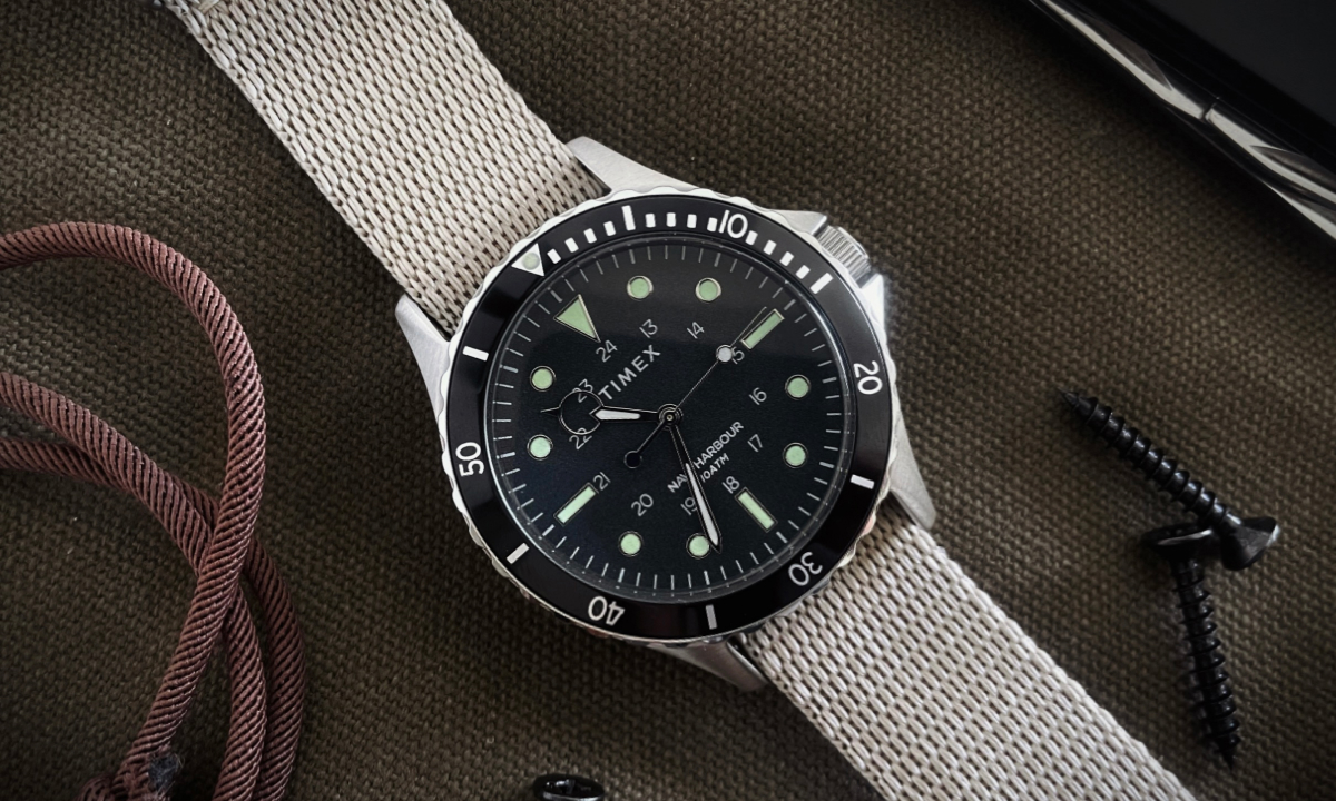 timex navy harbour