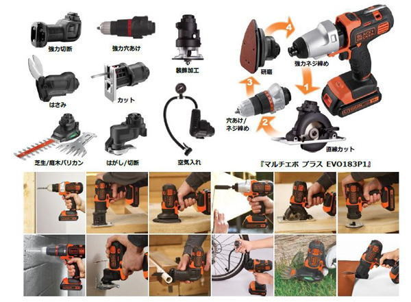 バイクメンテにもってこい！多機能電動工具マルチエボの紹介
