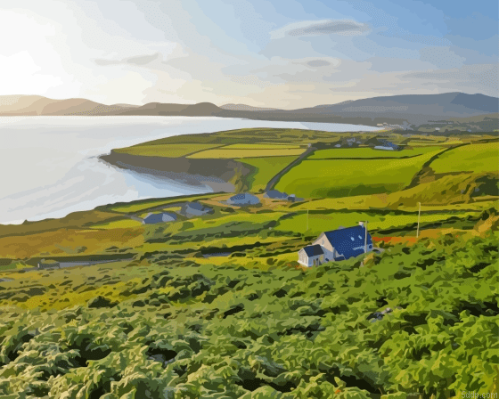 Landscape In Kerry Diamond Painting