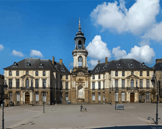 Opera House Rennes 5D Diamond Painting