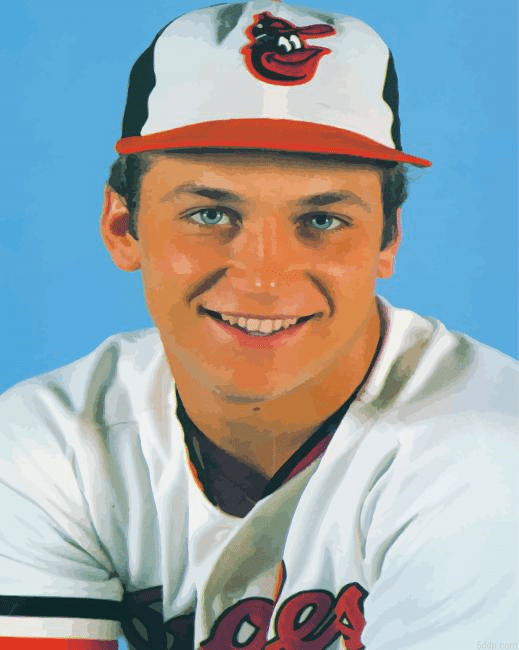 Young Cal Ripken Jr 5D Diamond Painting