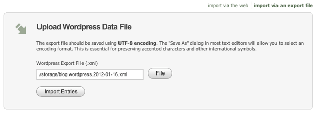 How to export & import wordpress blog content (from one blog to another). Importing Blogger Or Wordpress Blog Posts Squarespace 5