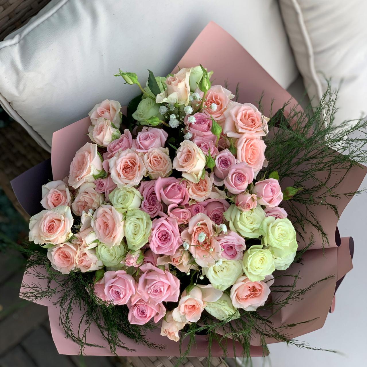 باقات ورود جميلة , صور اجمل باقات ورد حنان خجولة