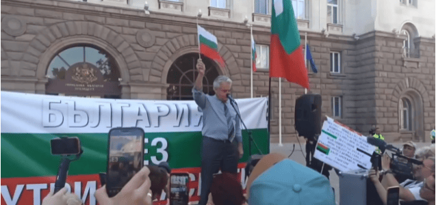 Бойко Рашков отиде при хората на националния митинг, организиран от Минеков (ВИДЕО)