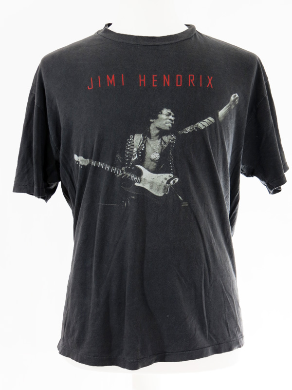 90s Jimi Hendrix 'Stages' Album Distressed T-Shirt - 5 Star Vintage