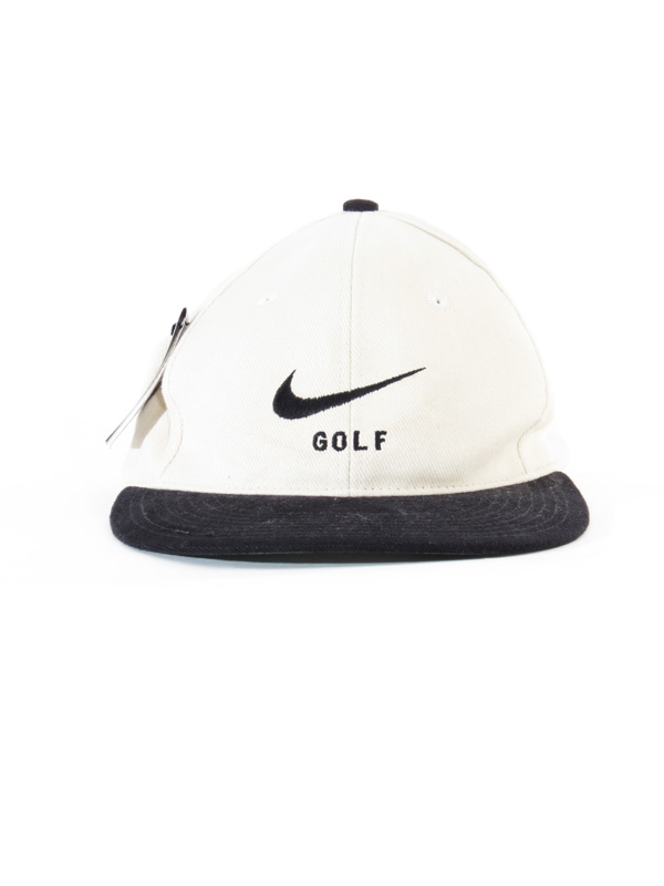 【90s・白タグ】NIKE GOLF 2トーン キャップ 台湾製 ビンテージ NWT Nike Golf Snapback Hat - 5 Star Vintage
