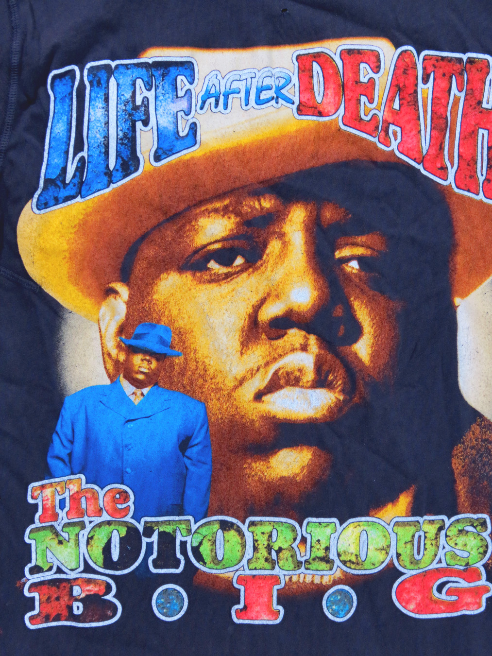 Made Worn' The Notorious BIG Bootleg Rap Tee Reprint - 5 Star Vintage