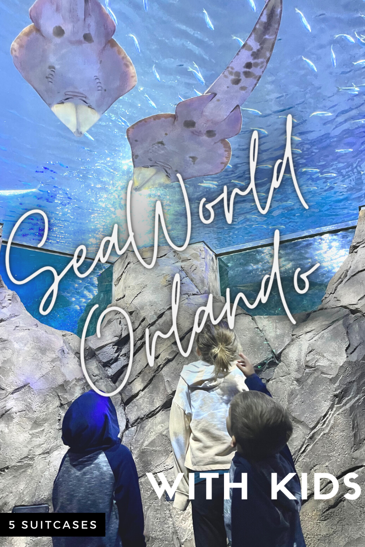 SeaWorld Orlando 5 Suitcases