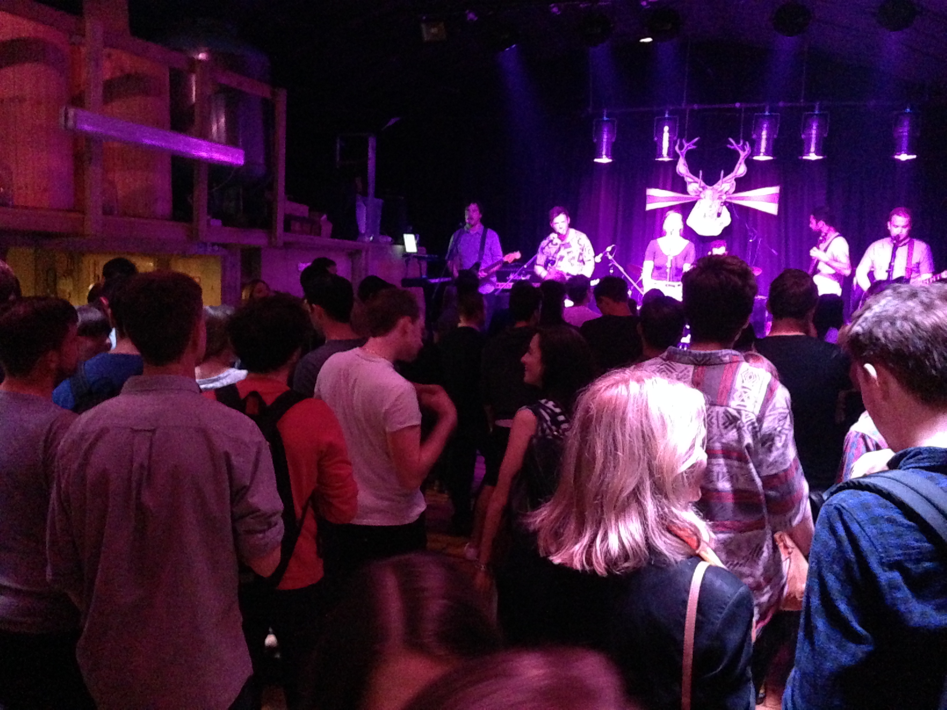 Crowd inside